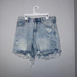 Gap Women 4" High Rise Stride Short Denim Jean Shorts